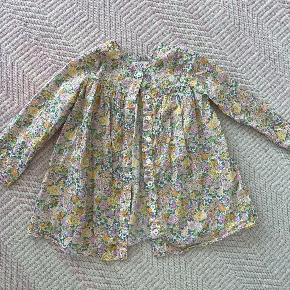 Girls Giggle Floral Blouse